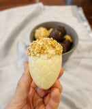 Easter White Caramelised Hazelnut Eggs (6 Pack)