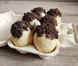 Easter White “Oreo” Eggs (6 Pack)