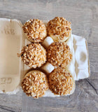 Easter White Caramelised Hazelnut Eggs (6 Pack)