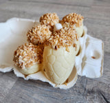 Easter White Caramelised Hazelnut Eggs (6 Pack)