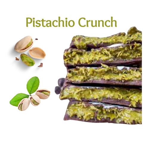 Ganache Crunch Bars - Pistachio | Hazelnut | Matcha - (200g)