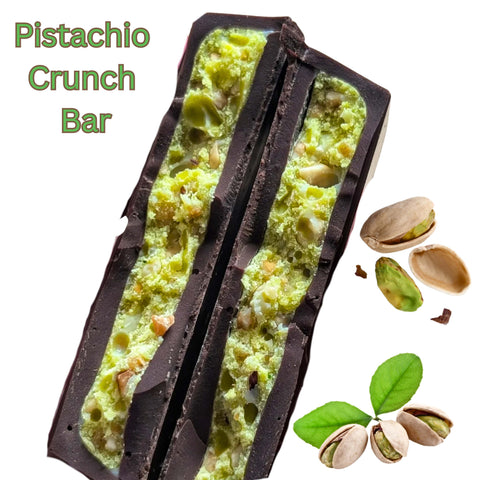 Ganache Crunch Bars - Pistachio | Hazelnut | Matcha - (200g)