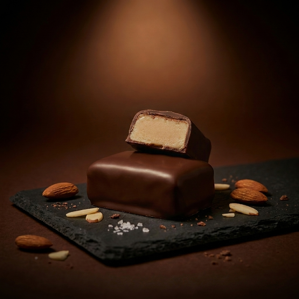 🍫 Almond Praline Bar (2-Pack) — $12.50 — Vegan Chocolate Co