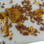 Vegan White Chocolate Bar With Golden Gaytime Crumble