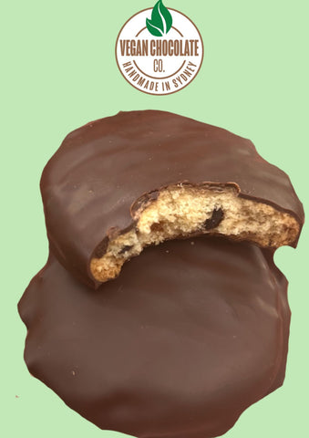 Chocolate Coated Gluten Free Choc Chip Cookies - 4 Pack