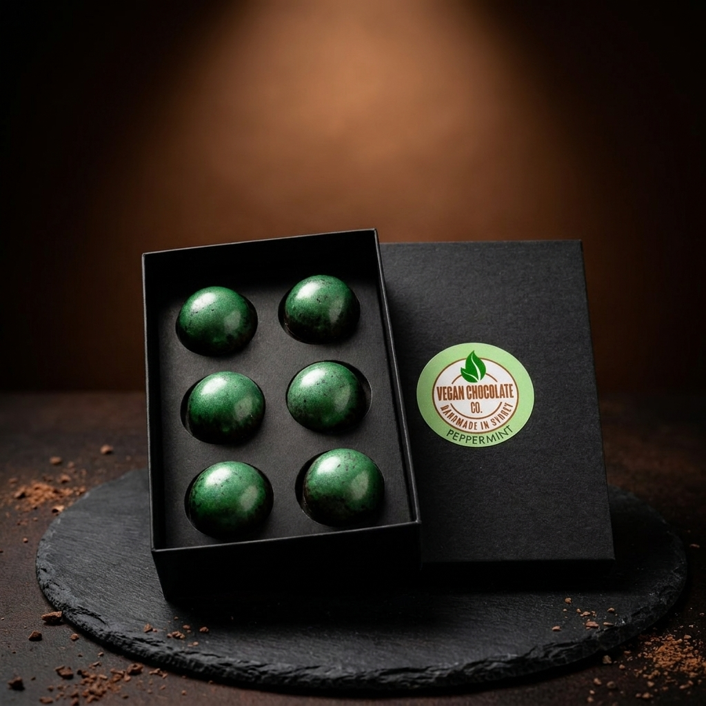 Peppermint Bon Bons (6 Pack) — Vegan Chocolate Co