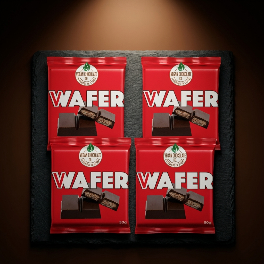 V Wafer (4 Pack) — Vegan Chocolate Co