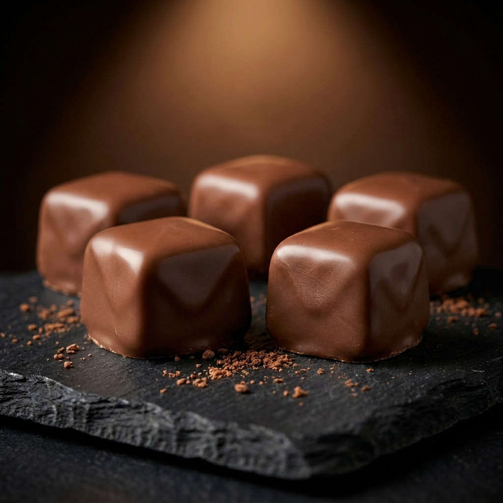 Chocolate Coated Turkish Delights - 5 Pieces- 100g — Vegan Chocolate Co