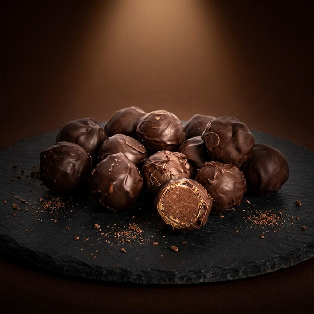 HAZELNUT TRUFFLES - 4 pack  x 2 — Vegan Chocolate Co
