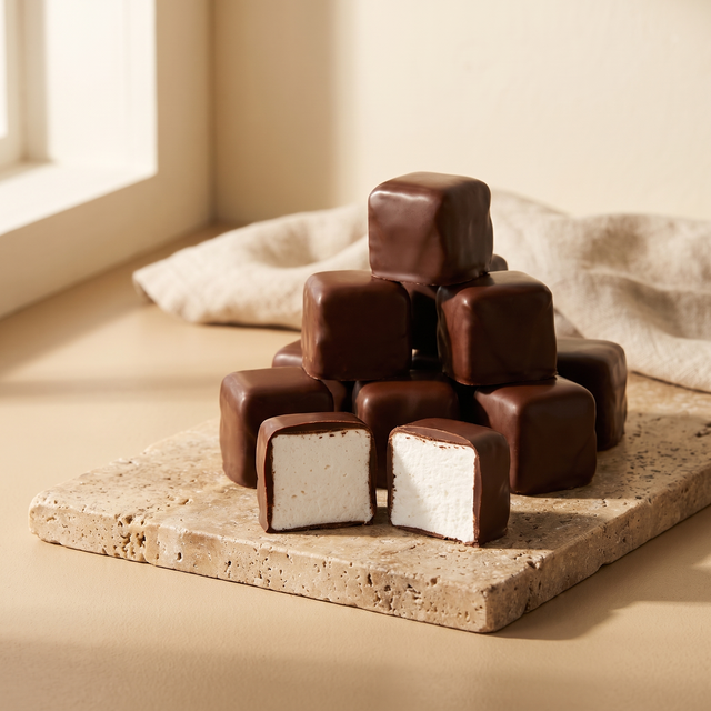 Choc Coated Marshmallows - 250g