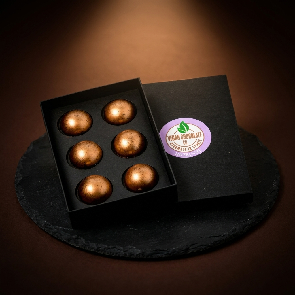 Hazelnut Bon Bons (6 Pack) — Vegan Chocolate Co