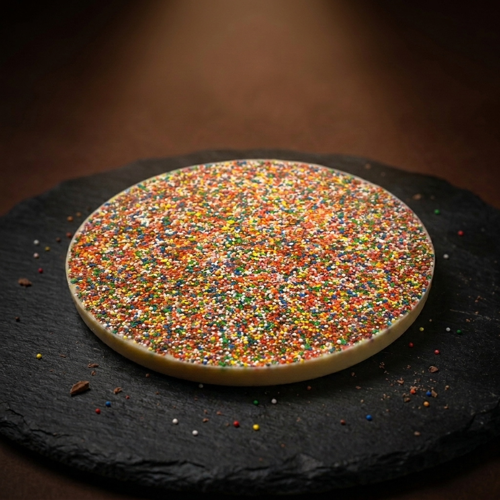 Giant White Chocolate Freckle (280g) — Vegan Chocolate Co