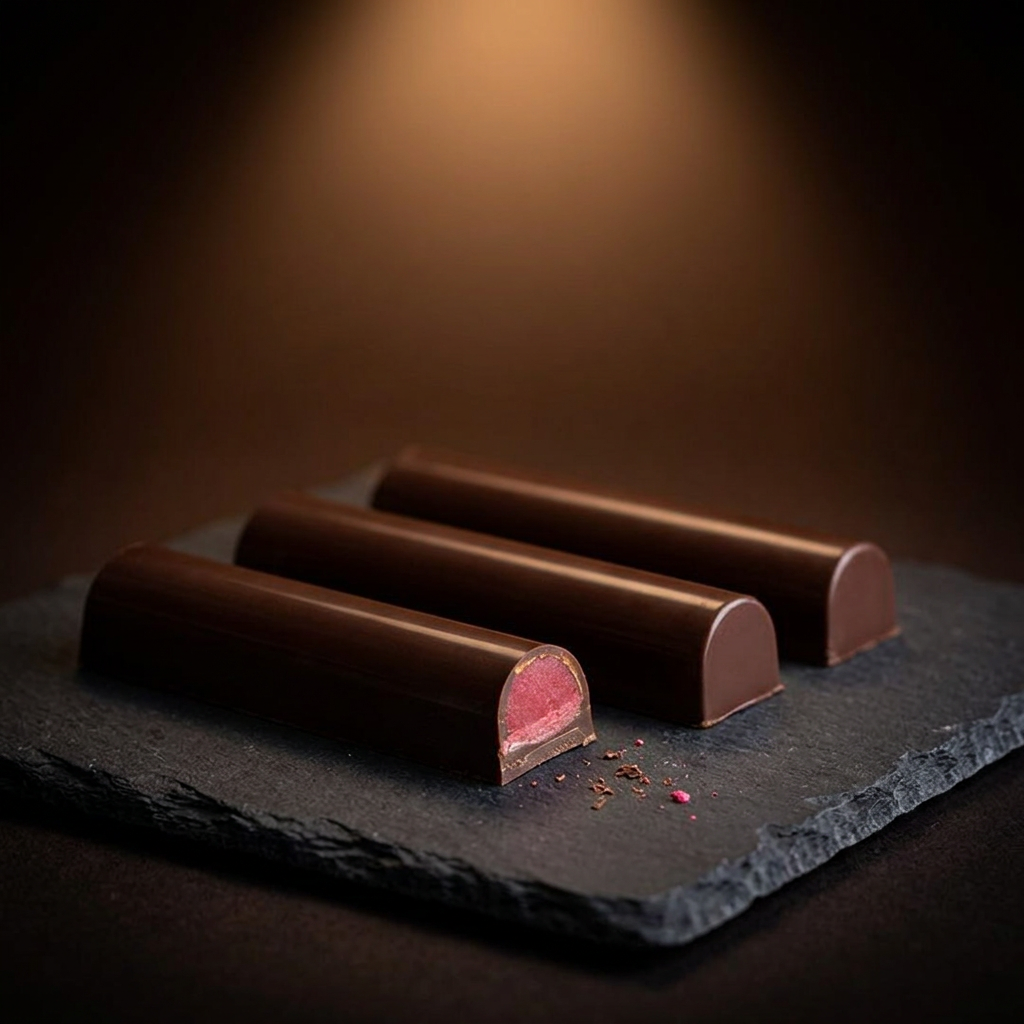 Raspberry Logs (3 Pack) — Vegan Chocolate Co