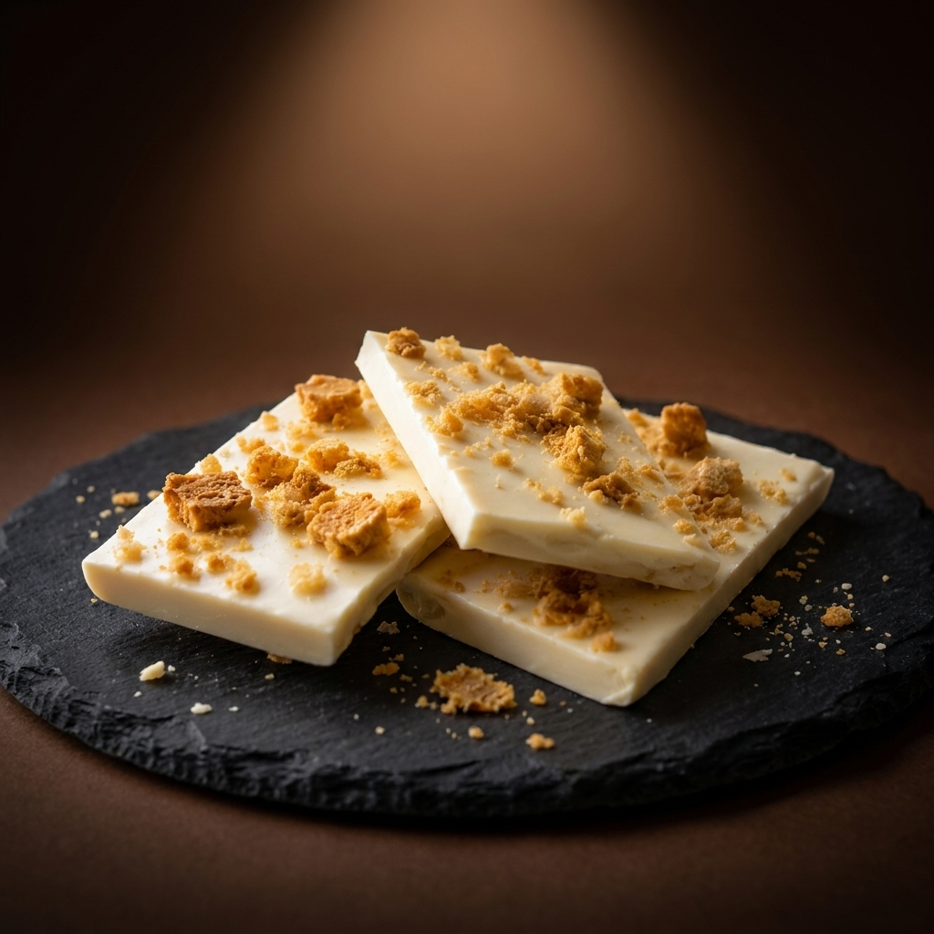 White Mylk Honeycomb Crunch Block — Vegan Chocolate Co