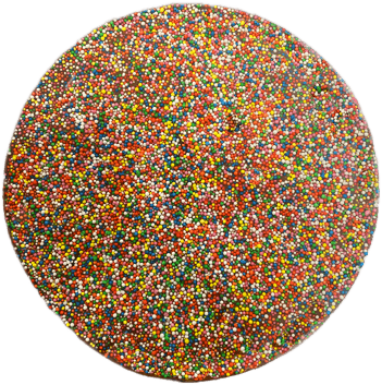 Giant White Chocolate Freckle (280g) - VeganChocolateCompany