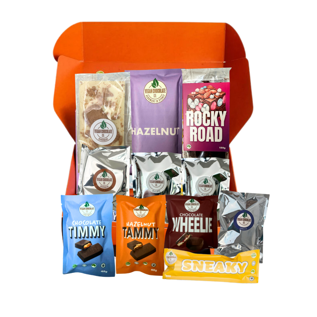 Mega Favourites Gift Box - NEW - VeganChocolateCompany