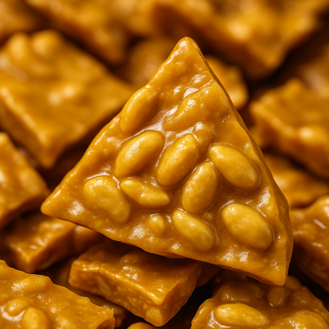 🍯 Vegan Peanut Brittle – Sweet, Crunchy & Irresistible