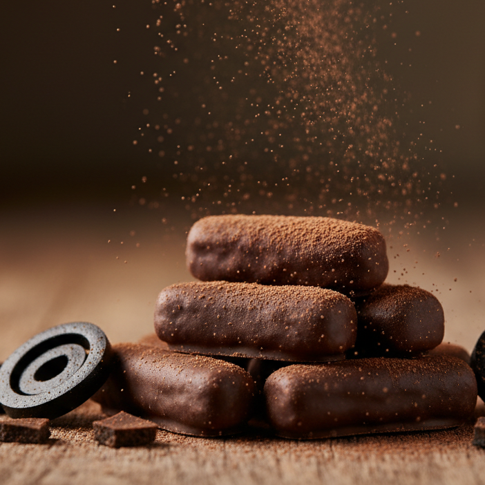 Chocolate Coated Liquorice Bullets - 100g
