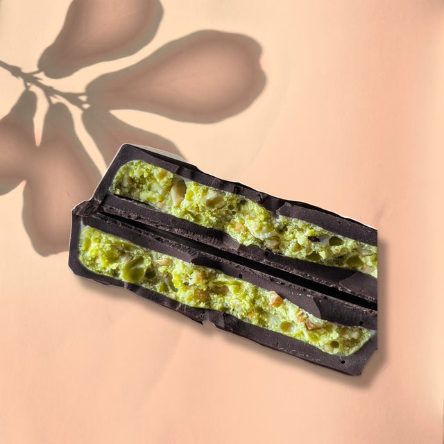 Ganache Crunch Bars - Pistachio | Hazelnut | Matcha - (200g)