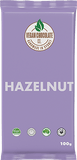 Vegan Hazelnut Bar (100g) - VeganChocolateCompany