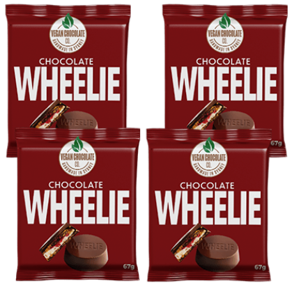 Wheelie - 4 PACK - VeganChocolateCompany