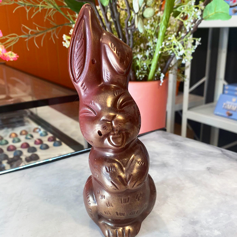 Big Vegan Chocolate Rabbit - vegan chocolate company australia