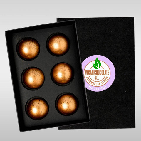 Hazelnut Bon Bons (6 Pack) - VeganChocolateCompany