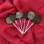 CHOCOLATE FRECKLE LOLLIPOP  - 4 Pack